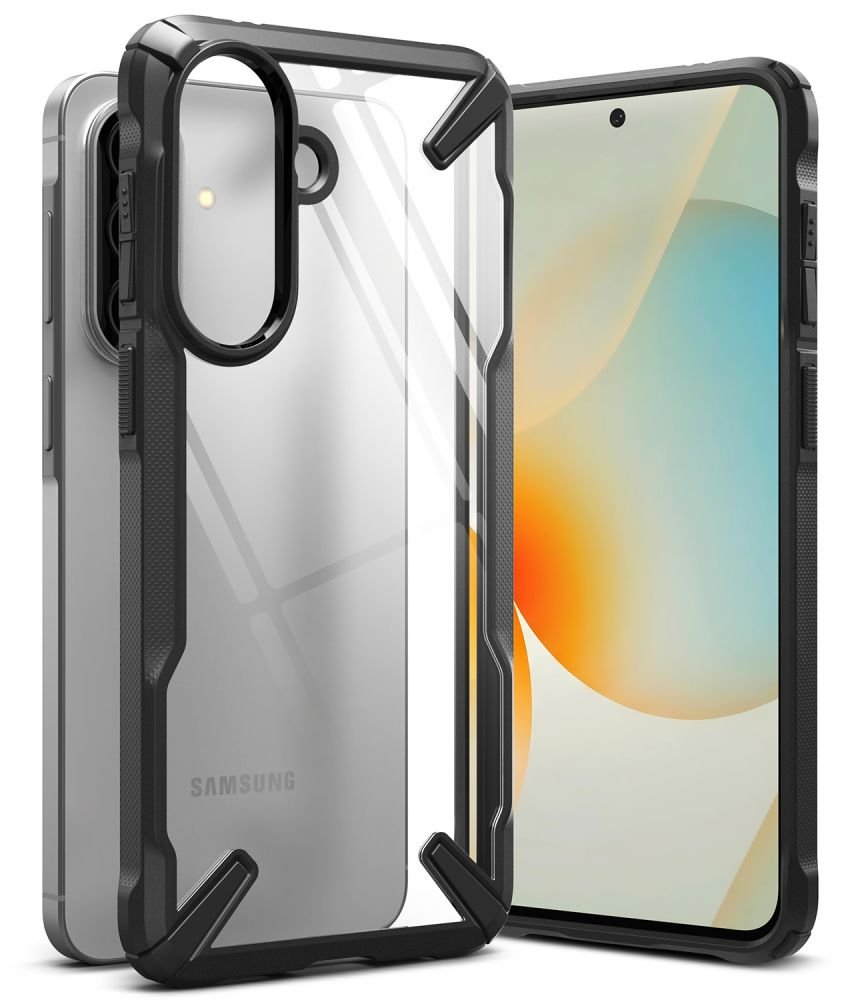 Ringke Samsung Galaxy A57 5G - Σκληρή Θήκη με Πλαίσιο Σιλικόνης - Fusion X - Διάφανη / Black