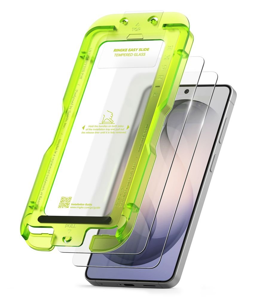 Ringke Samsung Galaxy S26 Plus - Case Friendly Αντιχαρακτικό Γυαλί Οθόνης - 2 Τεμάχια - Easy Slide - Clear