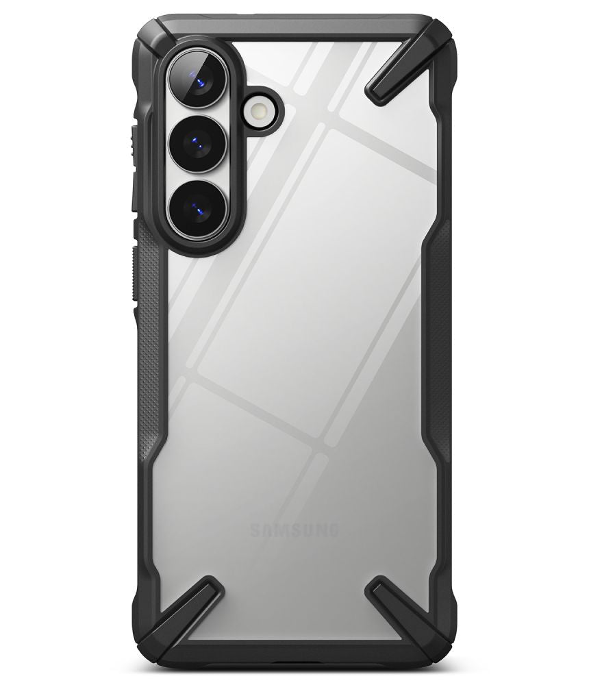 Ringke Samsung Galaxy S26 Plus - Σκληρή Θήκη με Πλαίσιο Σιλικόνης - Fusion X - Διάφανη / Black