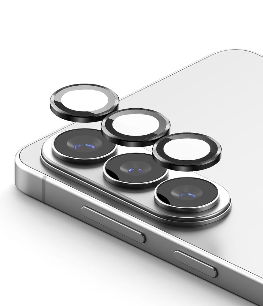 Ringke Samsung Galaxy S26 / S26 Plus - Αντιχαρακτικό Γυαλί για την Κάμερα - Camera Frame - 2 Τεμάχια - Black