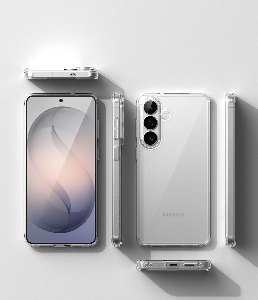 Ringke Samsung Galaxy S26 - Σκληρή Θήκη με Πλαίσιο Σιλικόνης - Fusion - Clear
