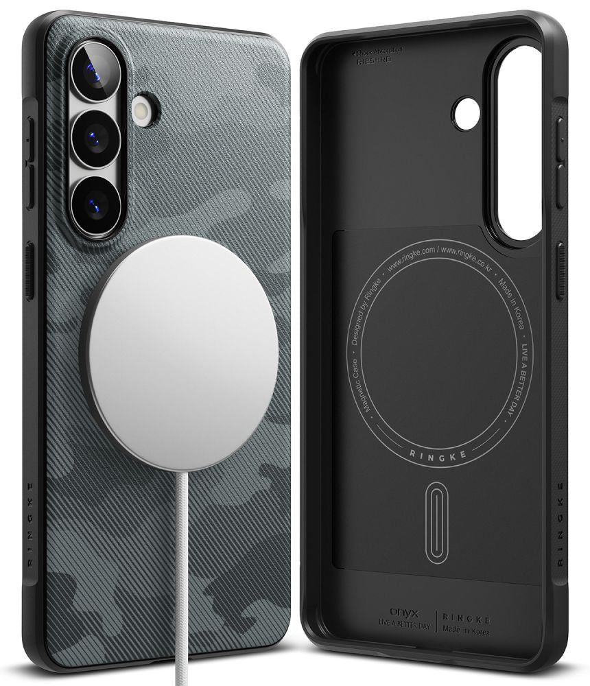 Ringke Samsung Galaxy S26 - Θήκη Σιλικόνης - Onyx Magnetic MagSafe - Camo Black