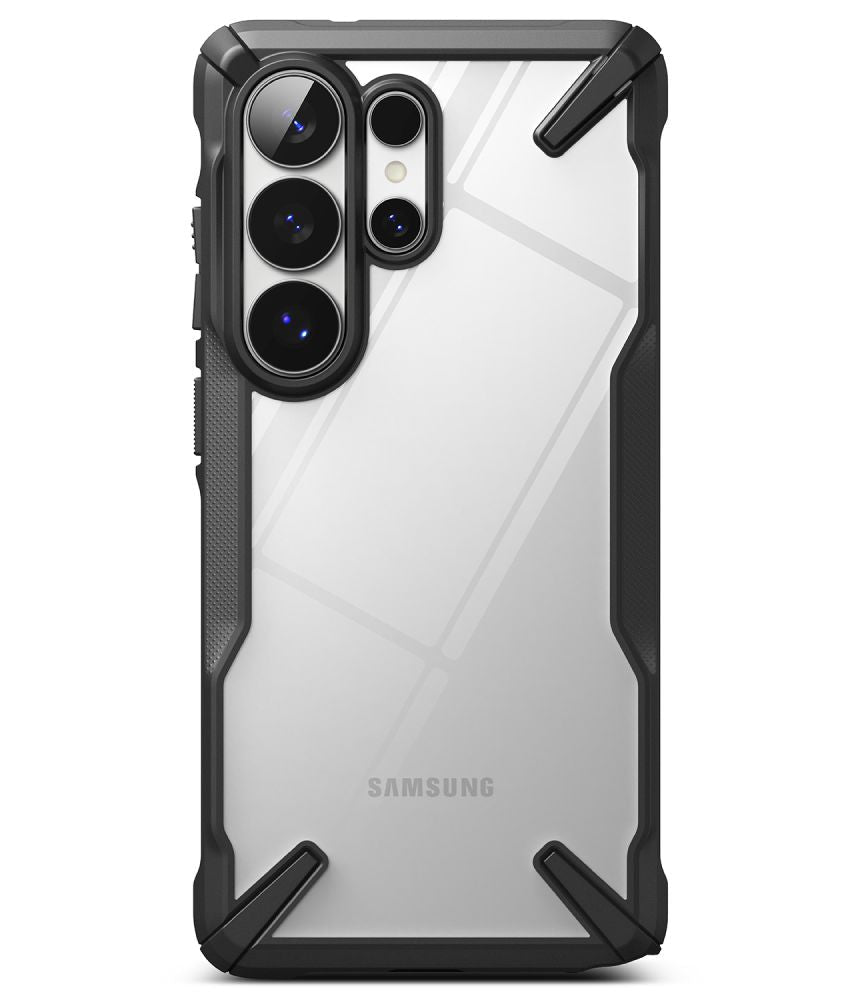 Ringke Samsung Galaxy S26 Ultra - Σκληρή Θήκη με Πλαίσιο Σιλικόνης - Fusion X - Διάφανη / Black