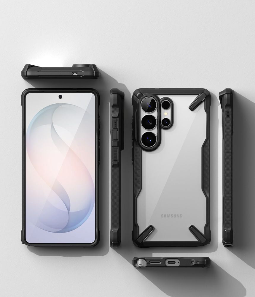 Ringke Samsung Galaxy S26 Ultra - Σκληρή Θήκη με Πλαίσιο Σιλικόνης - Fusion X - Διάφανη / Black
