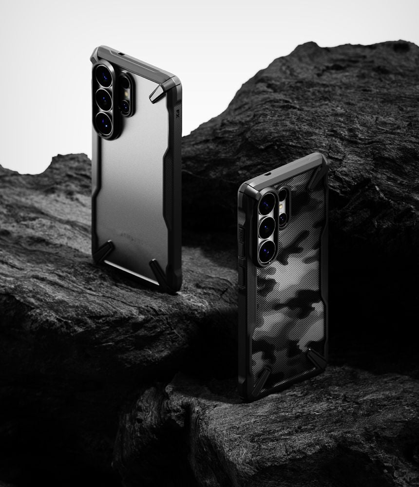 Ringke Samsung Galaxy S26 Ultra - Σκληρή Θήκη με Πλαίσιο Σιλικόνης - Fusion X - Διάφανη / Black