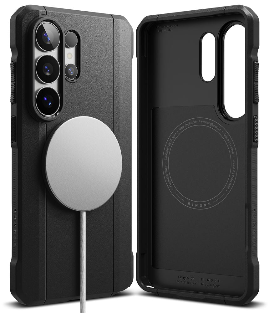 Ringke Samsung Galaxy S26 Ultra - Θήκη Σιλικόνης MagSafe - Onyx Alfa Magnetic - Black