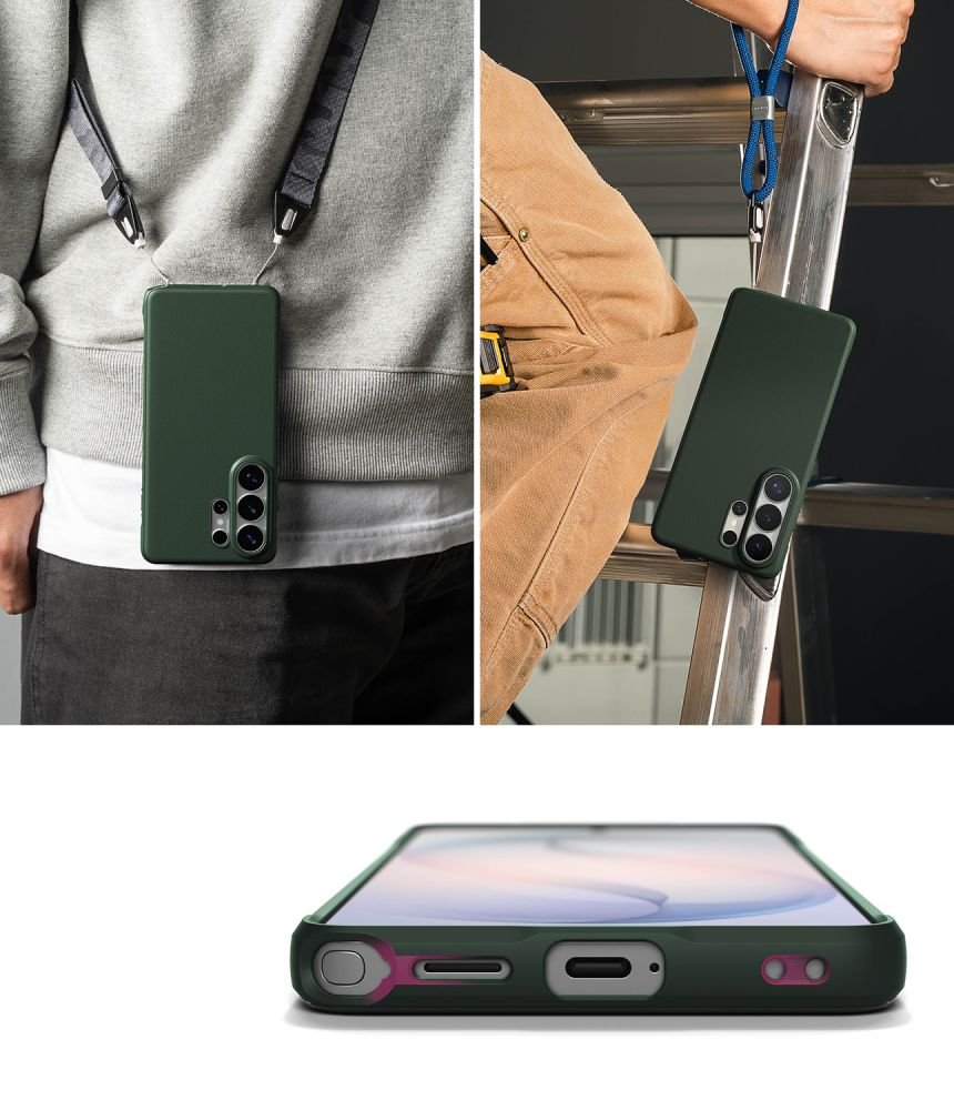 Ringke Samsung Galaxy S26 Ultra - Θήκη Σιλικόνης - Onyx - Dark Green
