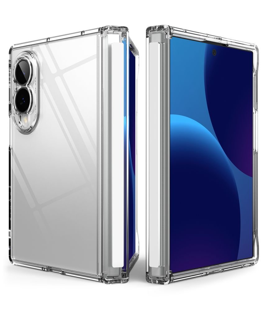 Ringke Samsung Galaxy Z Fold8 - Σκληρή Θήκη με Πλαίσιο Σιλικόνης - Fusion Flap - Clear