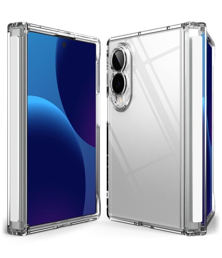 Ringke Samsung Galaxy Z Fold8 - Σκληρή Θήκη με Πλαίσιο Σιλικόνης - Fusion Flap - Clear