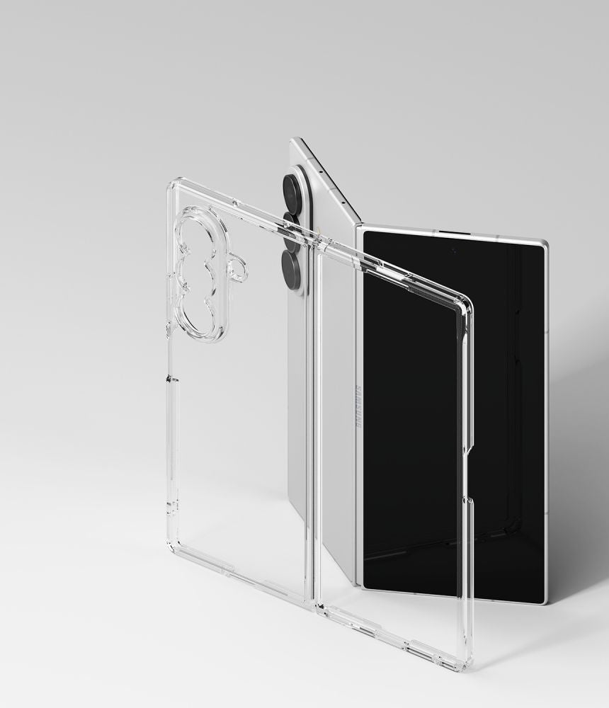 Ringke Samsung Galaxy Z Fold8 Ultra - Σκληρή Θήκη με Πλαίσιο Σιλικόνης - Fusion - Clear