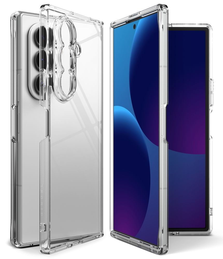 Ringke Samsung Galaxy Z Fold8 Ultra - Σκληρή Θήκη με Πλαίσιο Σιλικόνης - Fusion - Clear