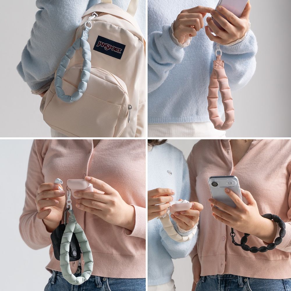 Ringke Universal Λουράκι Κινητού για τον Καρπό - Floral Pink