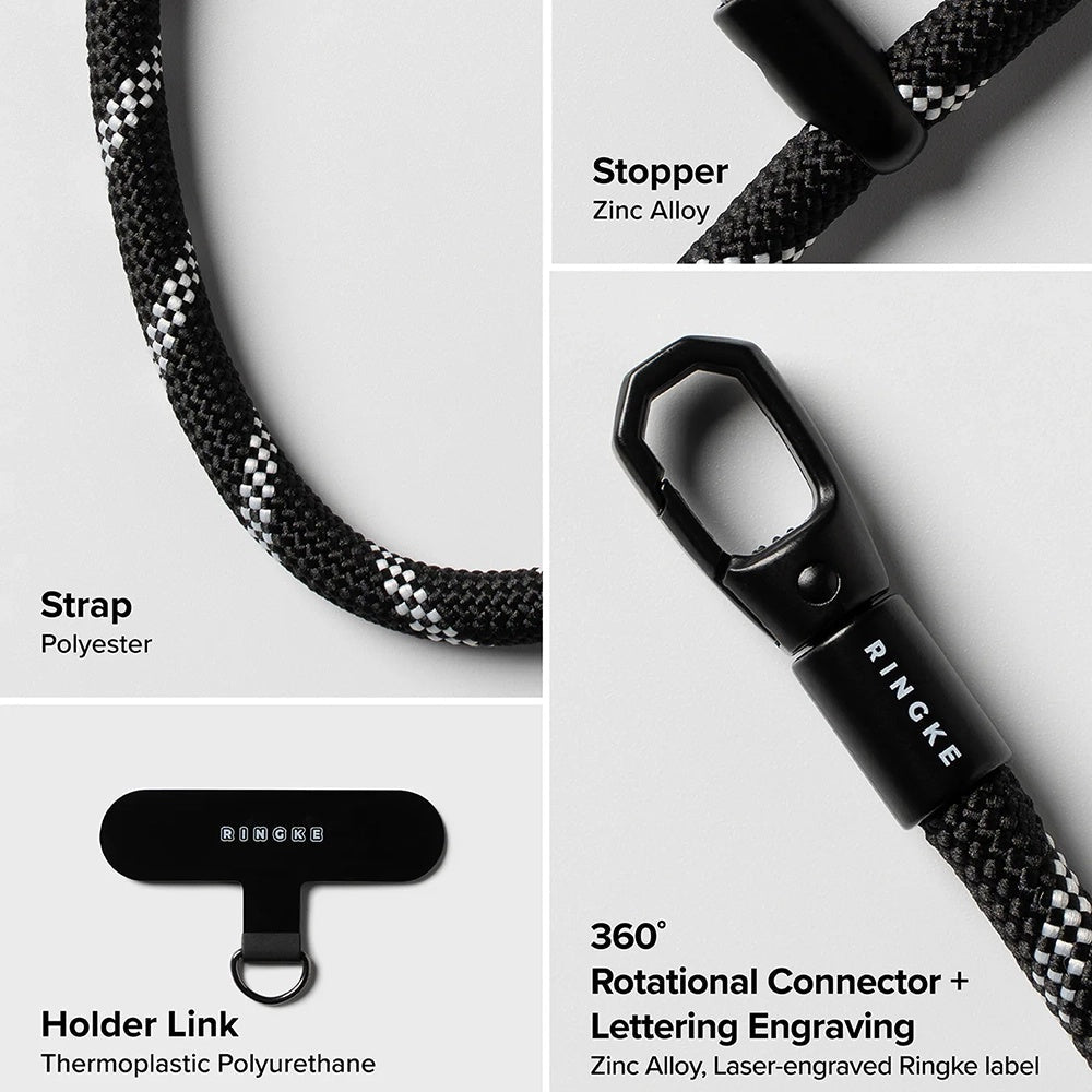 Ringke Universal Λουράκι Κινητού για τον Καρπό - Lanyard Strap - Candy Pink