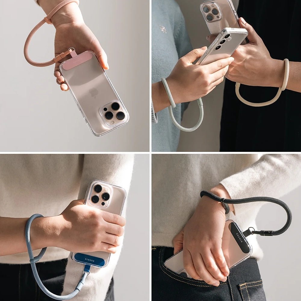 Ringke Universal Λουράκι Κινητού για τον Καρπό - Lanyard Strap - Cloud White