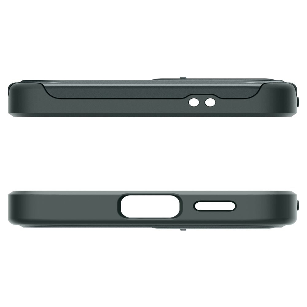 Spigen Samsung Galaxy S24 Optik Armor Θήκη Σιλικόνης με Κάλυμμα για την Κάμερα - Abyss Green