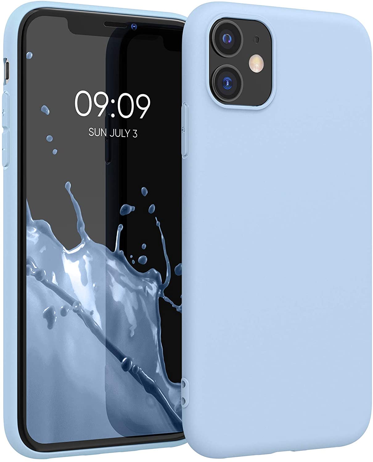 KW iPhone 11 Θήκη Σιλικόνης TPU - Light Blue Matte - 49787.58