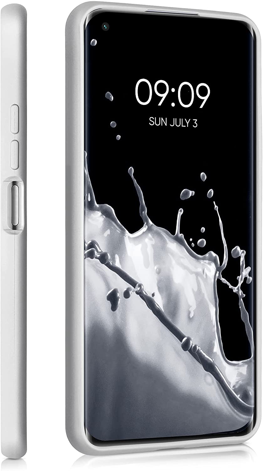 KW Xiaomi Mi 11 Lite / Mi 11 Lite 5G Θήκη Σιλικόνης TPU - Metallic Silver - 54727.67