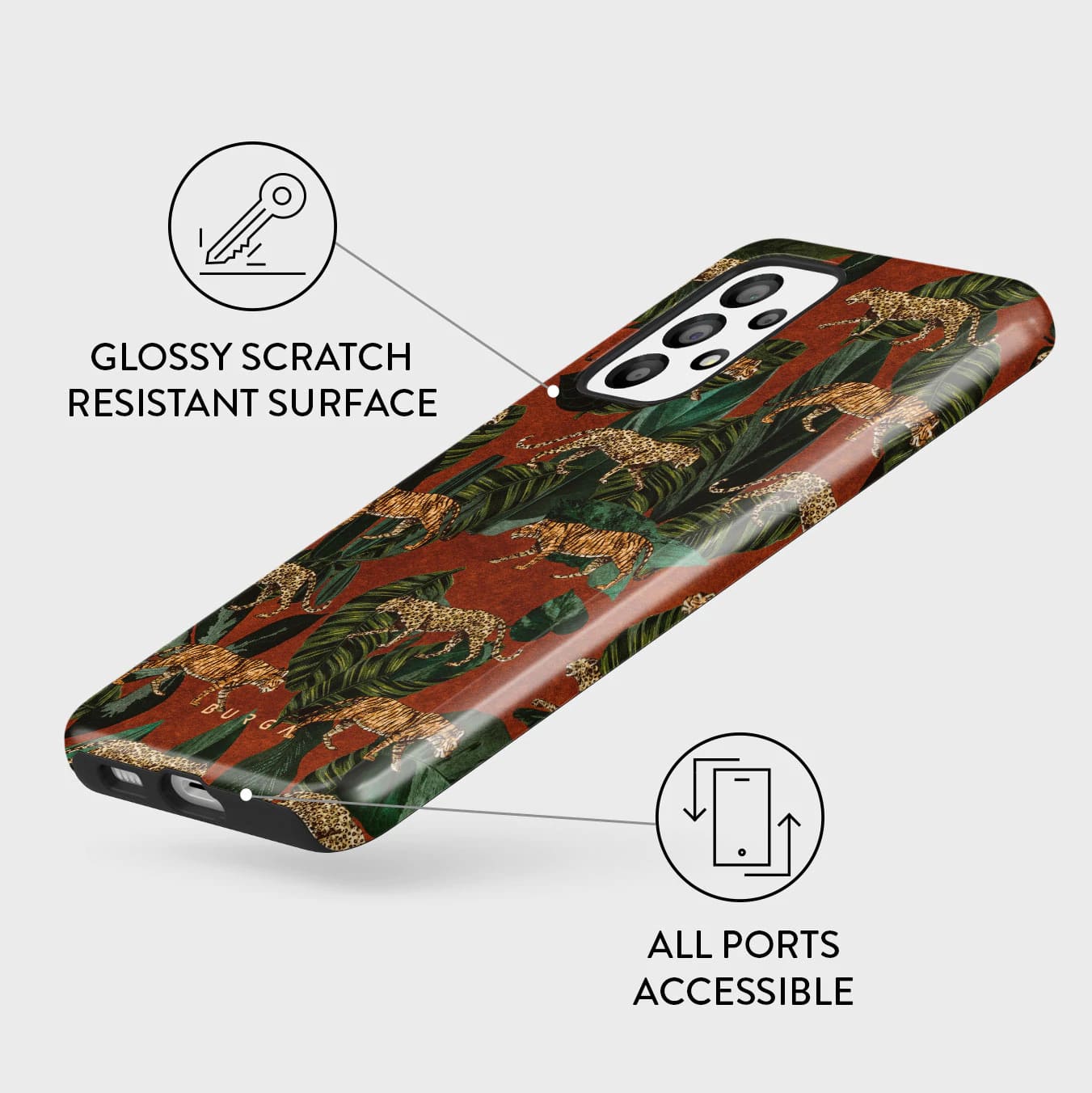 Burga Samsung Galaxy A33 5G Fashion Tough Σκληρή Θήκη - Morning Commute