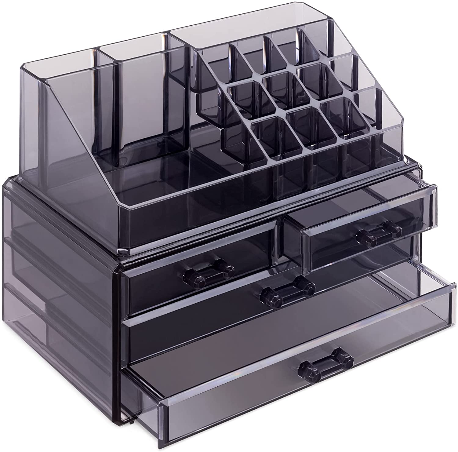 Navaris Make Up Storage Organizer Διοργανωτής Καλλυντικών - Black - 54656.01