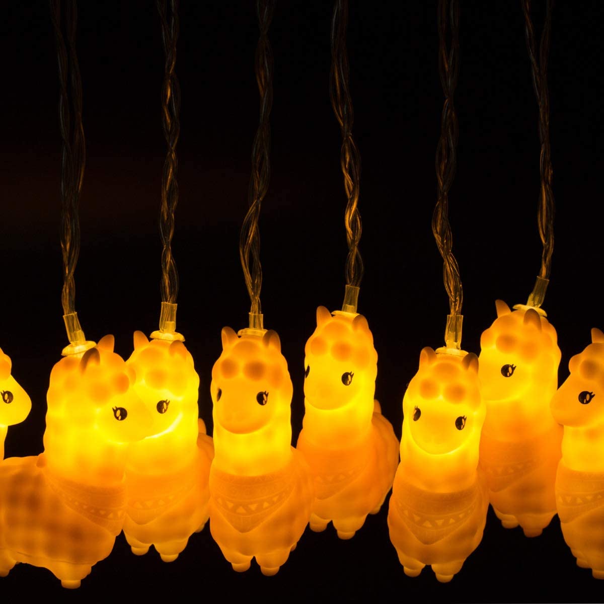 Navaris LED Alpaca Fairy Lights 2m - Παιδικά Διακοσμητικά Φώτα - Ζεστό Λευκό Φως - Cream - 44164.16