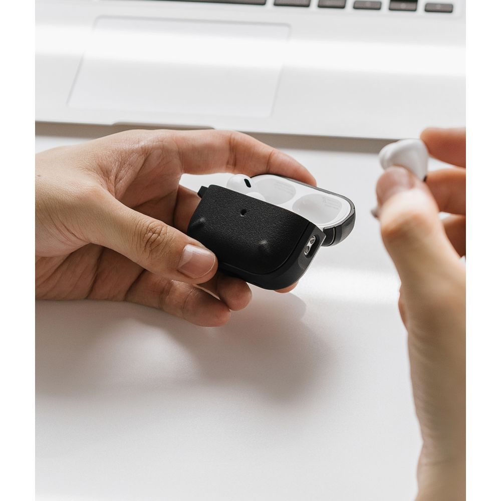 Ringke AirPods Pro 1 / 2 Θήκη Σιλικόνης - Onyx - Black