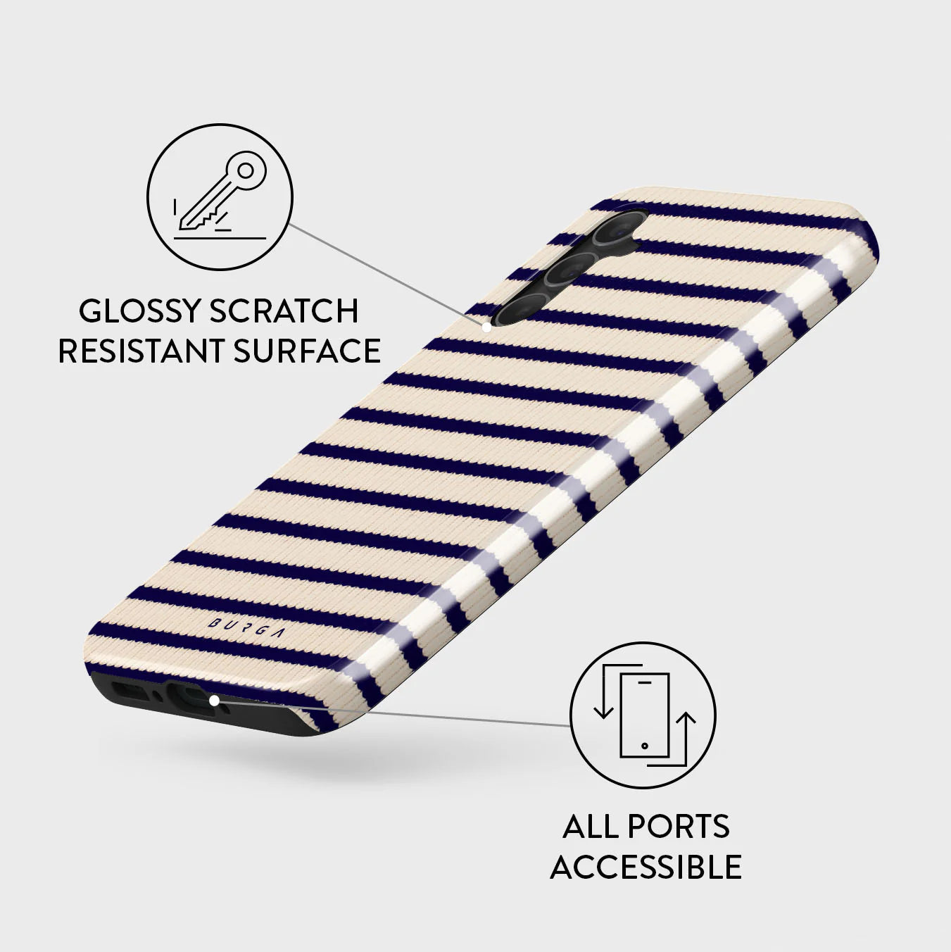 Burga Samsung Galaxy A35 5G Fashion Tough Σκληρή Θήκη - Old Money