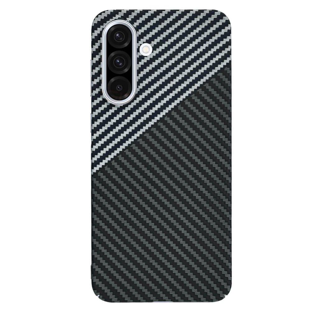 Techsuit Samsung Galaxy A36 5G Σκληρή Θήκη Carbonite FiberShell - Stealth Gray