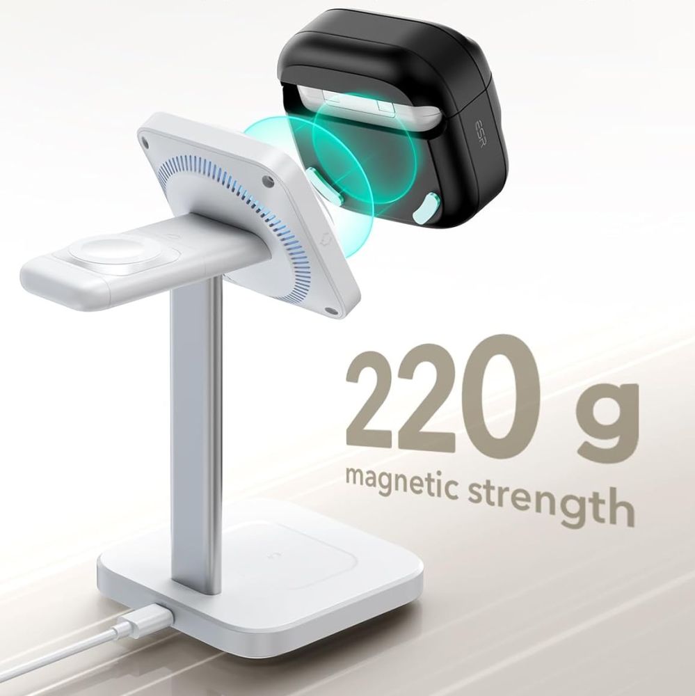 ESR AirPods 4 Θήκη από Σκληρό Πλαστικό με MagSafe - Pulse Halolock - Black