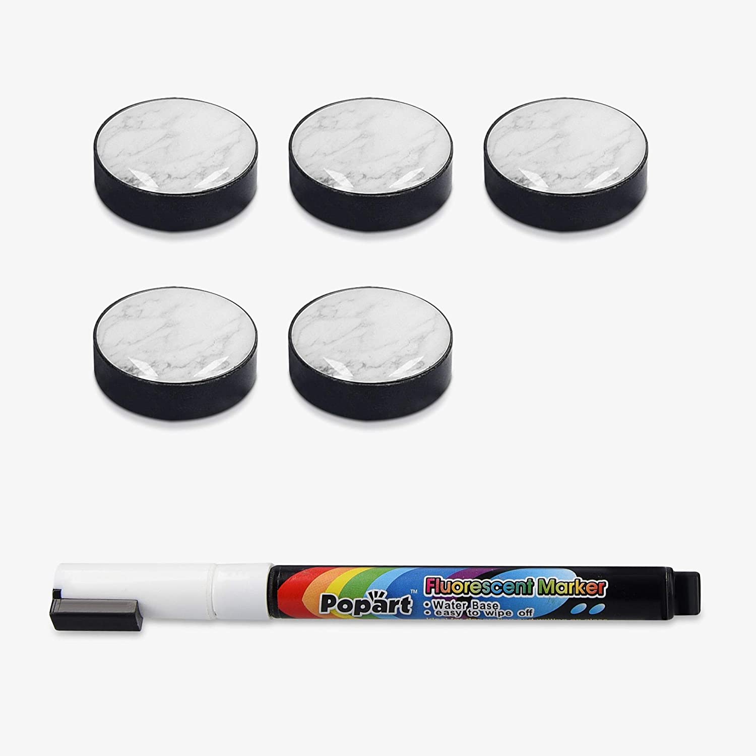 Navaris Μαγνητικός Πίνακας Ανακοινώσεων - 90 x 60 cm - Black Stone - 49997.06