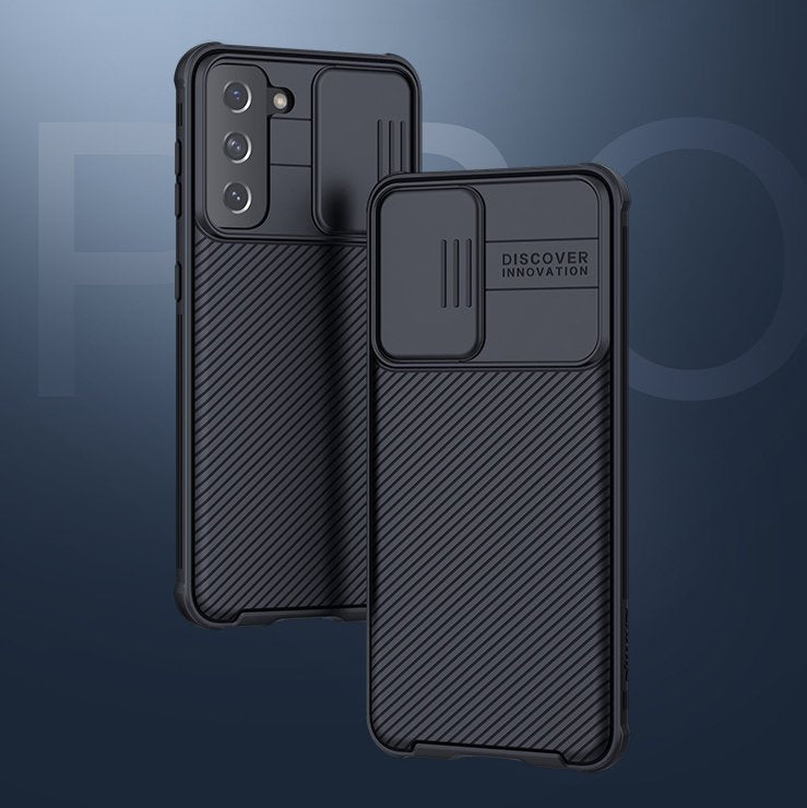 Nillkin Samsung Galaxy S21 CamShield Σκληρή Θήκη με Κάλυμμα για την Κάμερα - Black