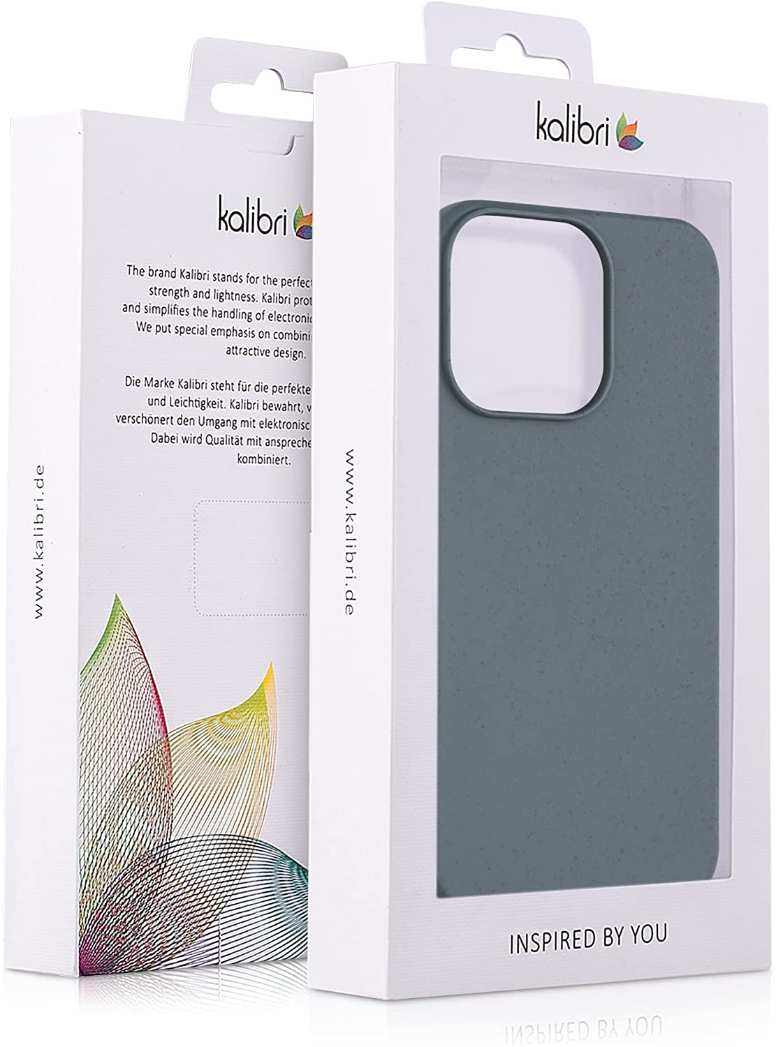 Kalibri iPhone 13 Pro Θήκη Σιλικόνης TPU με Ανακυκλώσιμο και Βιοδιασπώμενο Υλικό - Slate Grey - 56491.202