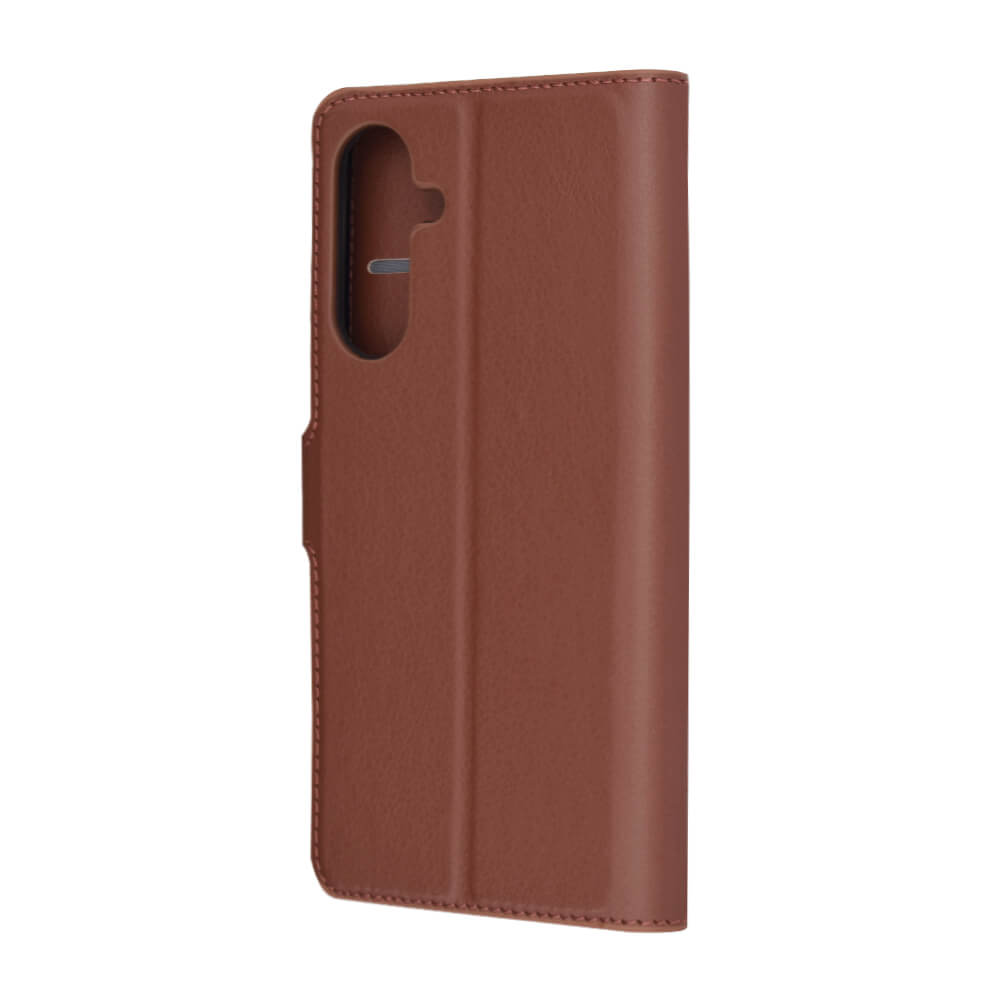 Techsuit Samsung Galaxy A56 5G - Leather Folio - Θήκη Πορτοφόλι από Δερματίνη με Stand - Brown