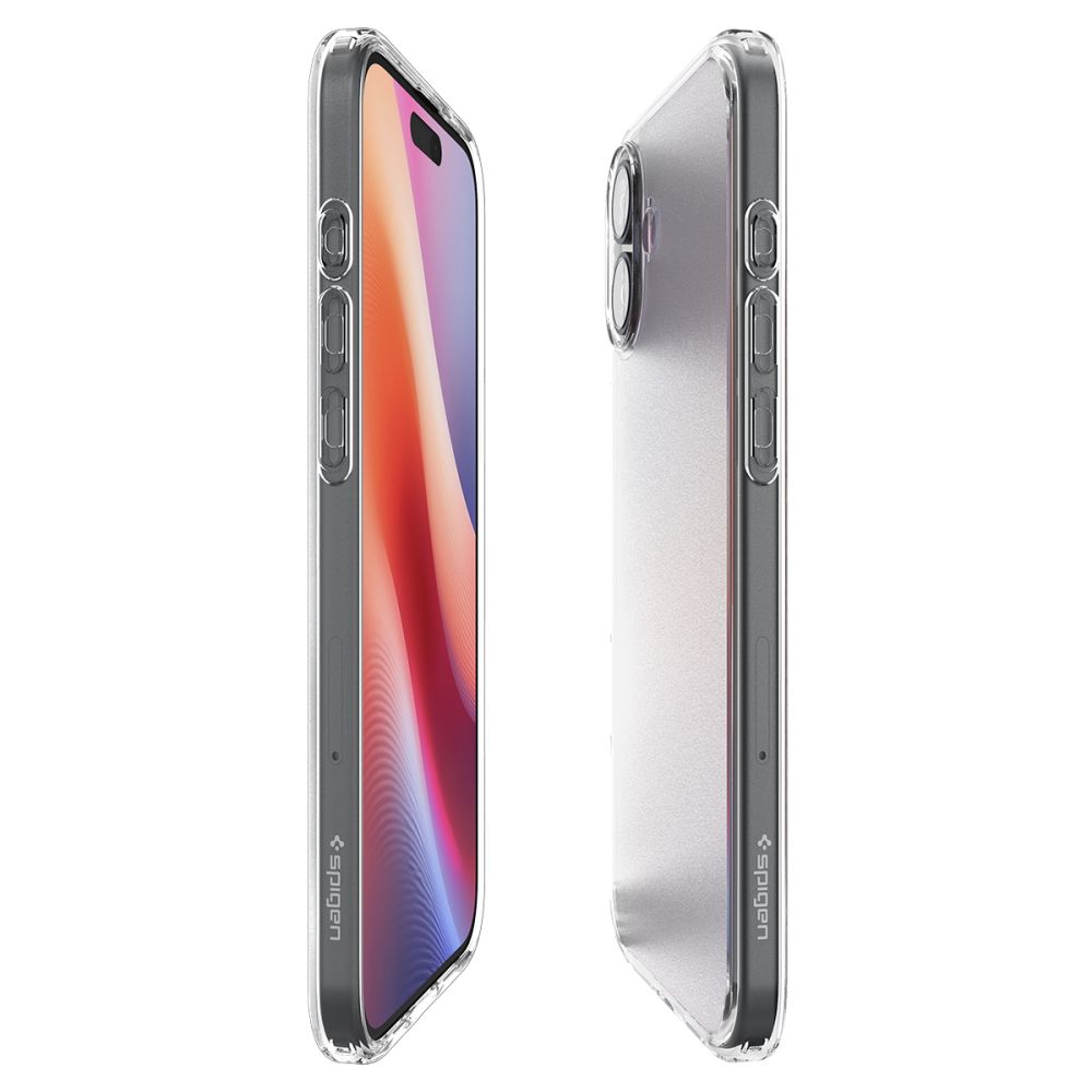 Spigen iPhone 16 Ultra Hybrid Σκληρή Θήκη με Πλαίσιο Σιλικόνης - Frost Clear