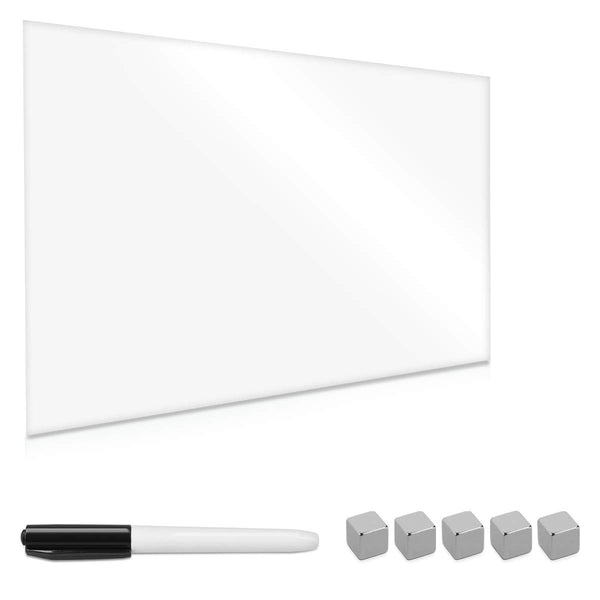 Navaris Μαγνητικός Γυάλινος Πίνακας - 60 x 40cm - White - 49647.162