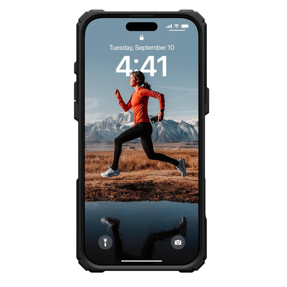 UAG iPhone 16 Pro Max Plasma XTE MagSafe Σκληρή Θήκη με Stand - Black / Διάφανη