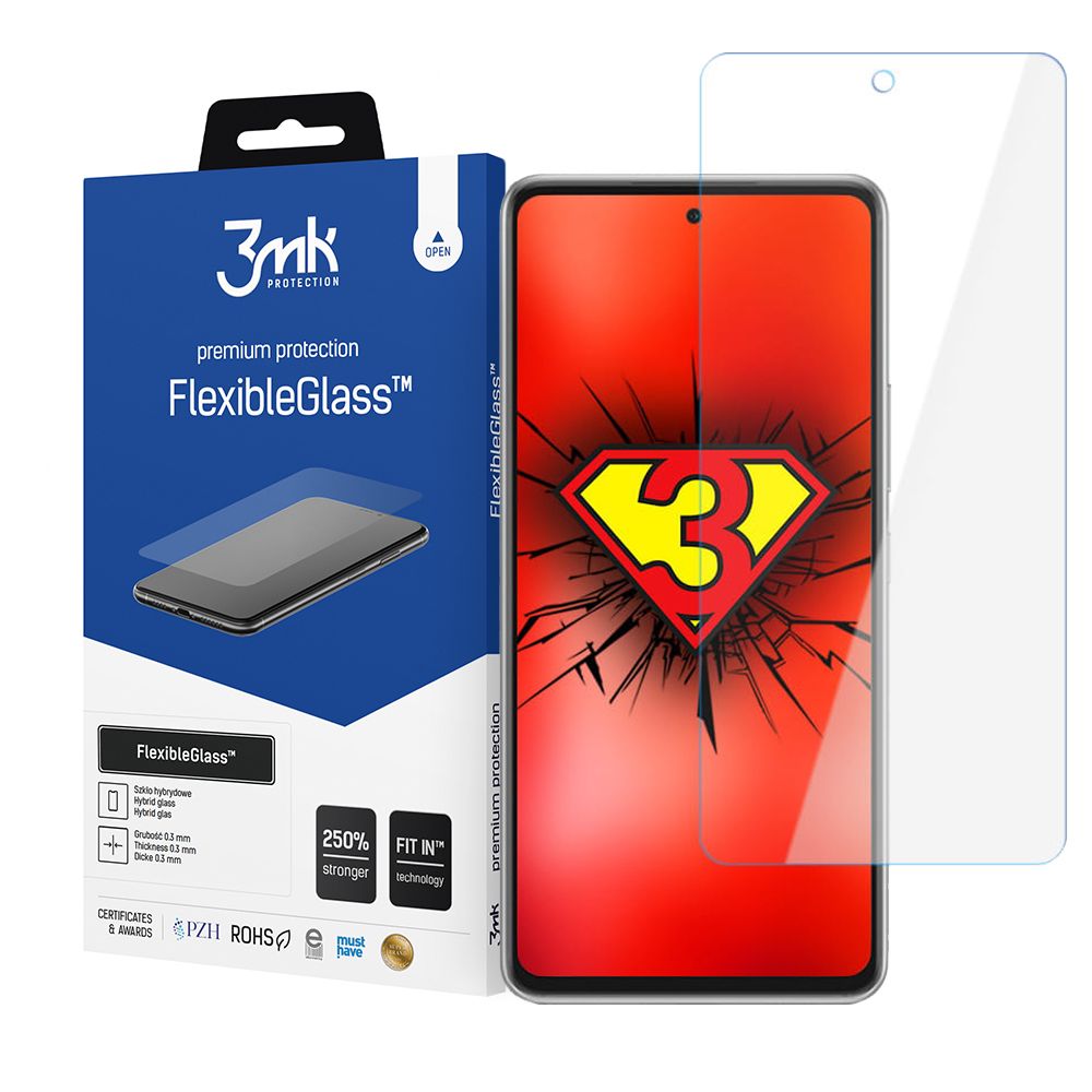3MK Samsung Galaxy A53 5G 0.30mm 7H Anti Fingerprint Flexible Tempered Glass Ευλύγιστο Αντιχαρακτικό Γυαλί Οθόνης - Clear