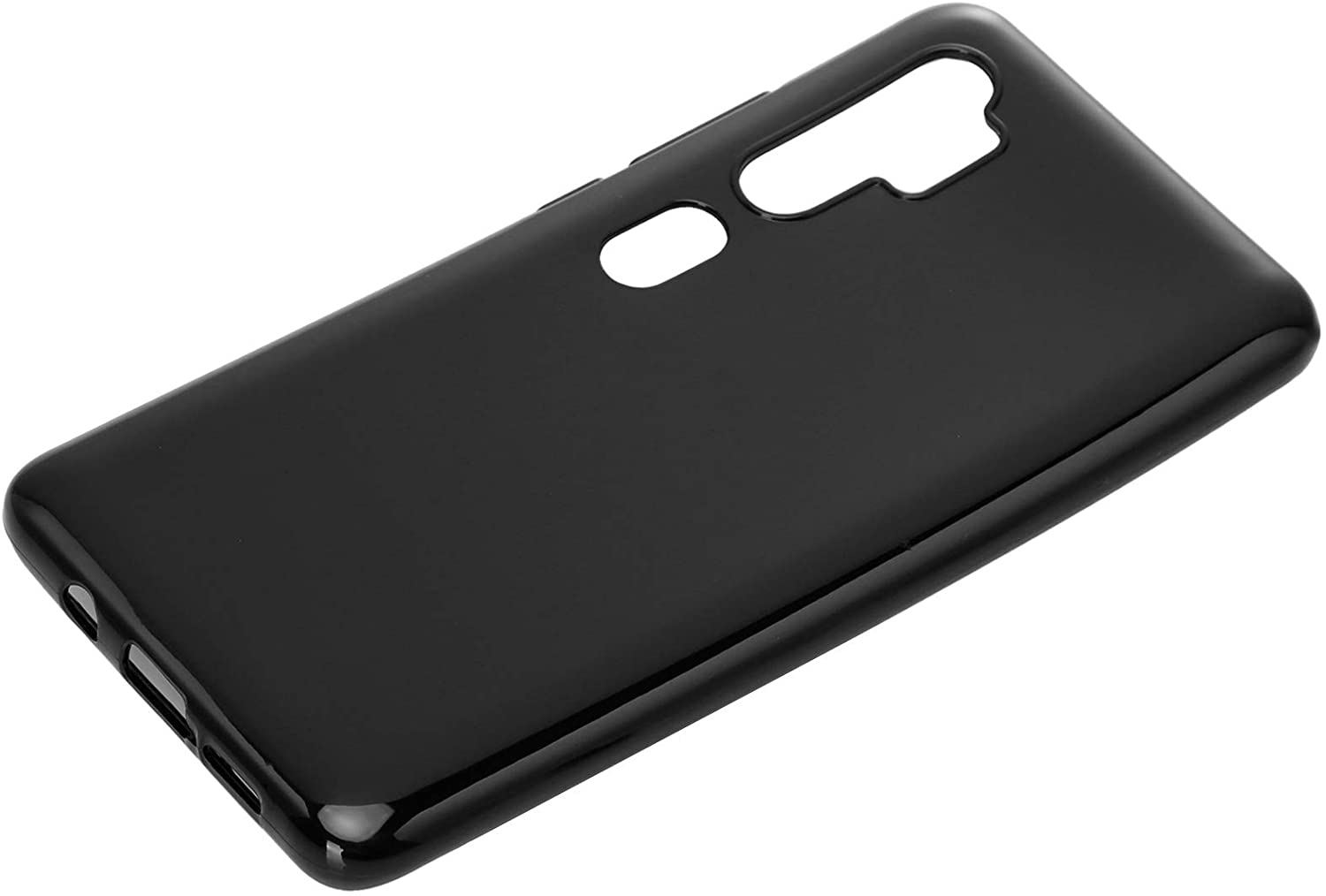 Cadorabo Xiaomi Redmi Note 10 / Note 10s / Poco M5s Λεπτή Θήκη Σιλικόνης - Black