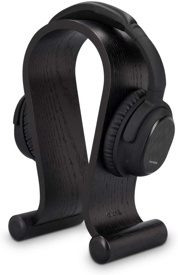 Kalibri Βάση Ακουστικών από Ξύλο - Black - 39069.01