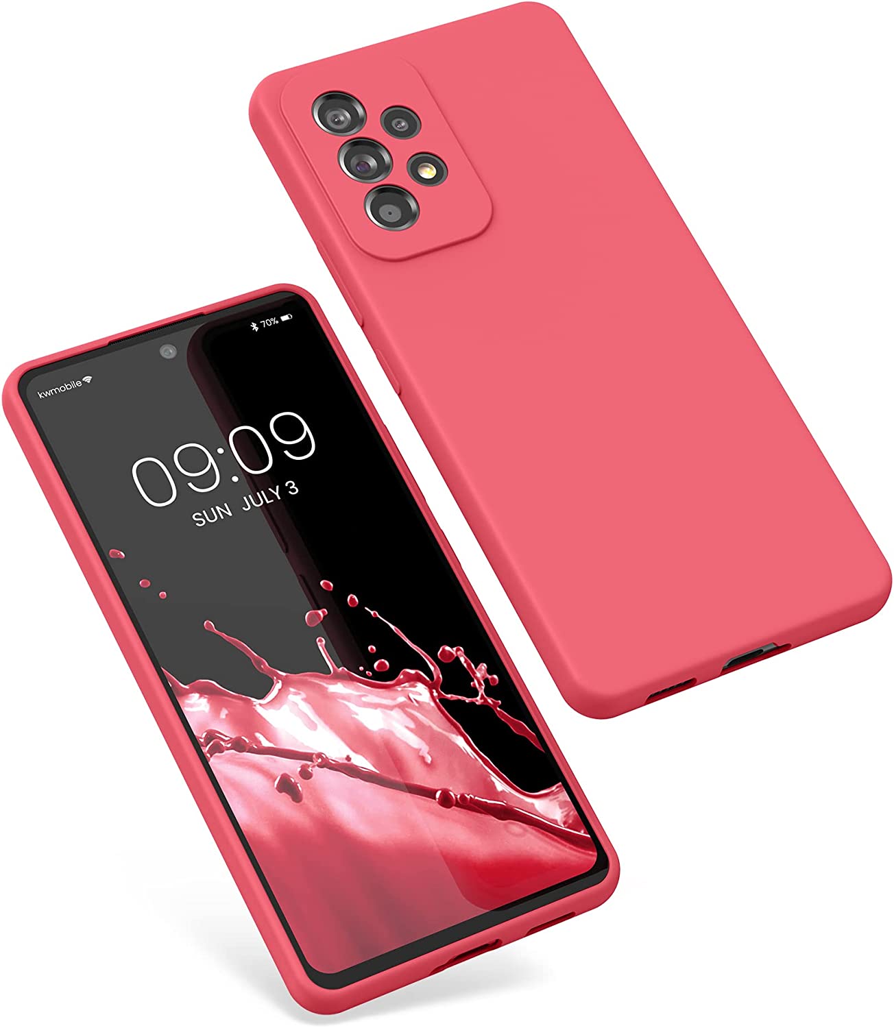 KW Samsung Galaxy A53 5G Θήκη Σιλικόνης Rubberized TPU - Sweet Candy - 57835.212