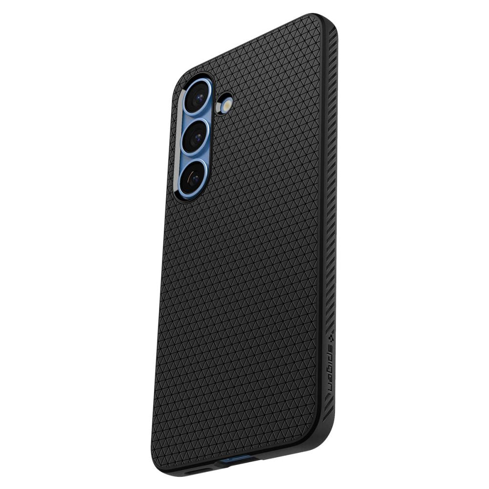 Spigen Samsung Galaxy S25 Liquid Air Θήκη Σιλικόνης - Matte Black