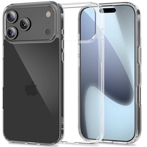 Tech - Protect iPhone 17 Pro Flexair Hybrid - Σκληρή Θήκη με Πλαίσιο Σιλικόνης - Διάφανη