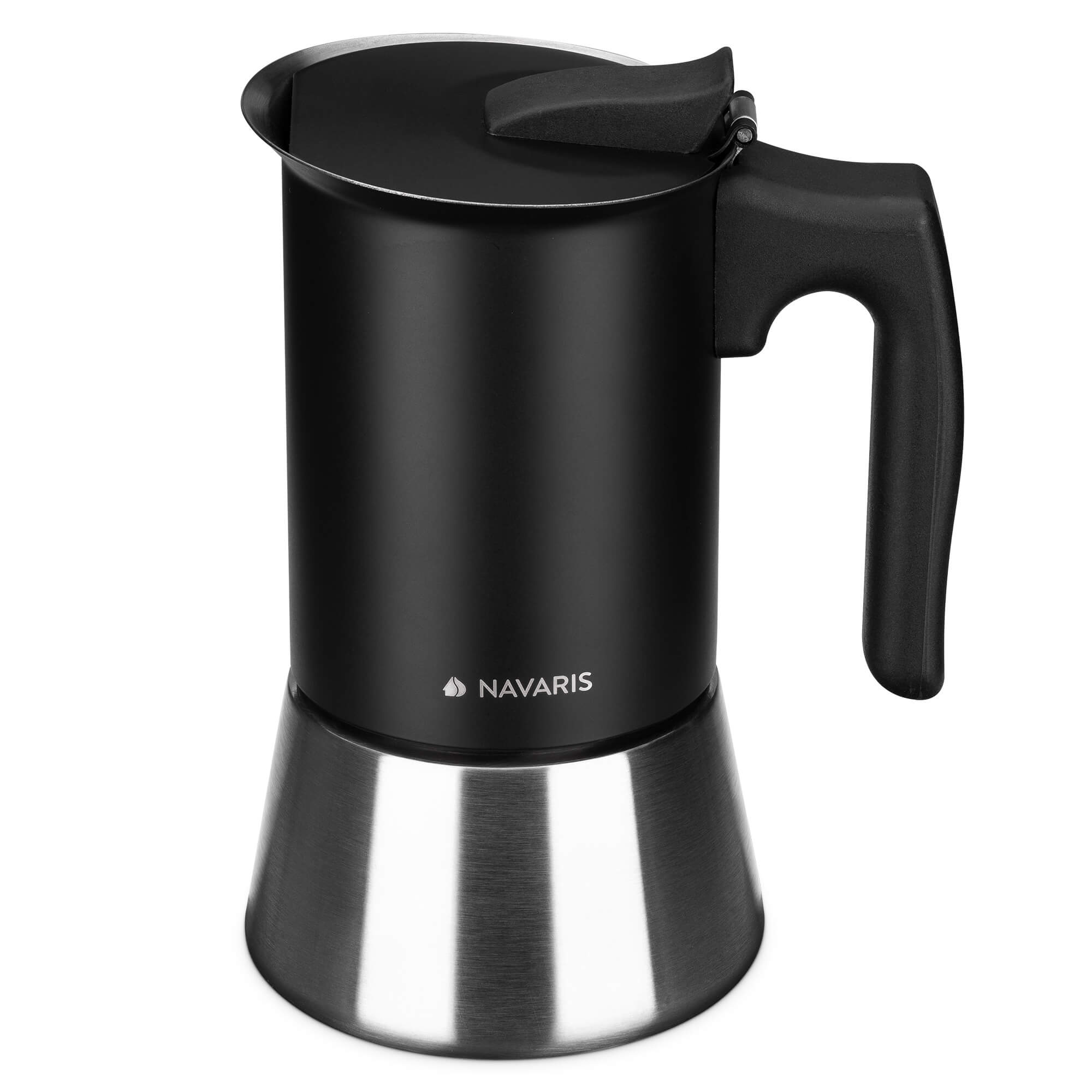 Navaris Espresso Maker Καφετιέρα για Εσπρέσο - 200ml - Black - 55925.01.01