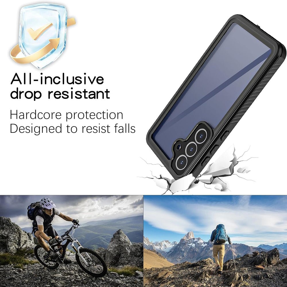 ShellBox Samsung Galaxy S25 FE - Αδιάβροχη Θήκη IP68 - Black