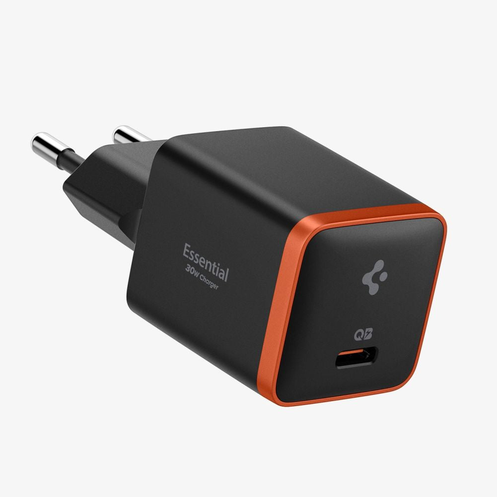 Spigen EE301EU ArcStation Essential 30W Οικιακός Φορτιστής Γρήγορης Φόρτισης με Θύρα Type-C - Black
