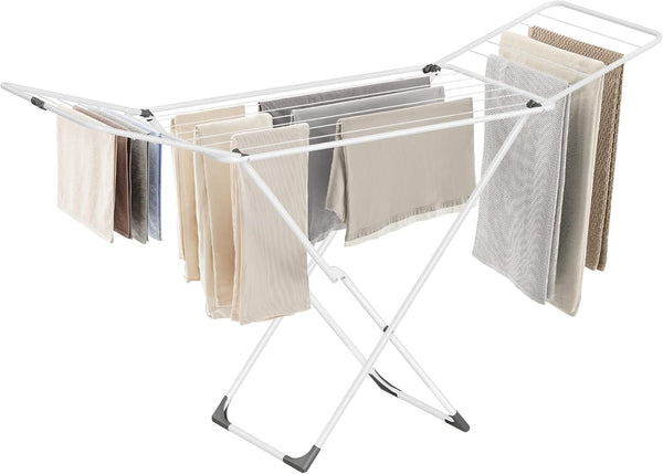 Songmics Απλώστρα Ρούχων - 50 x 182 x 102.5 cm - White - LLR540W01V1