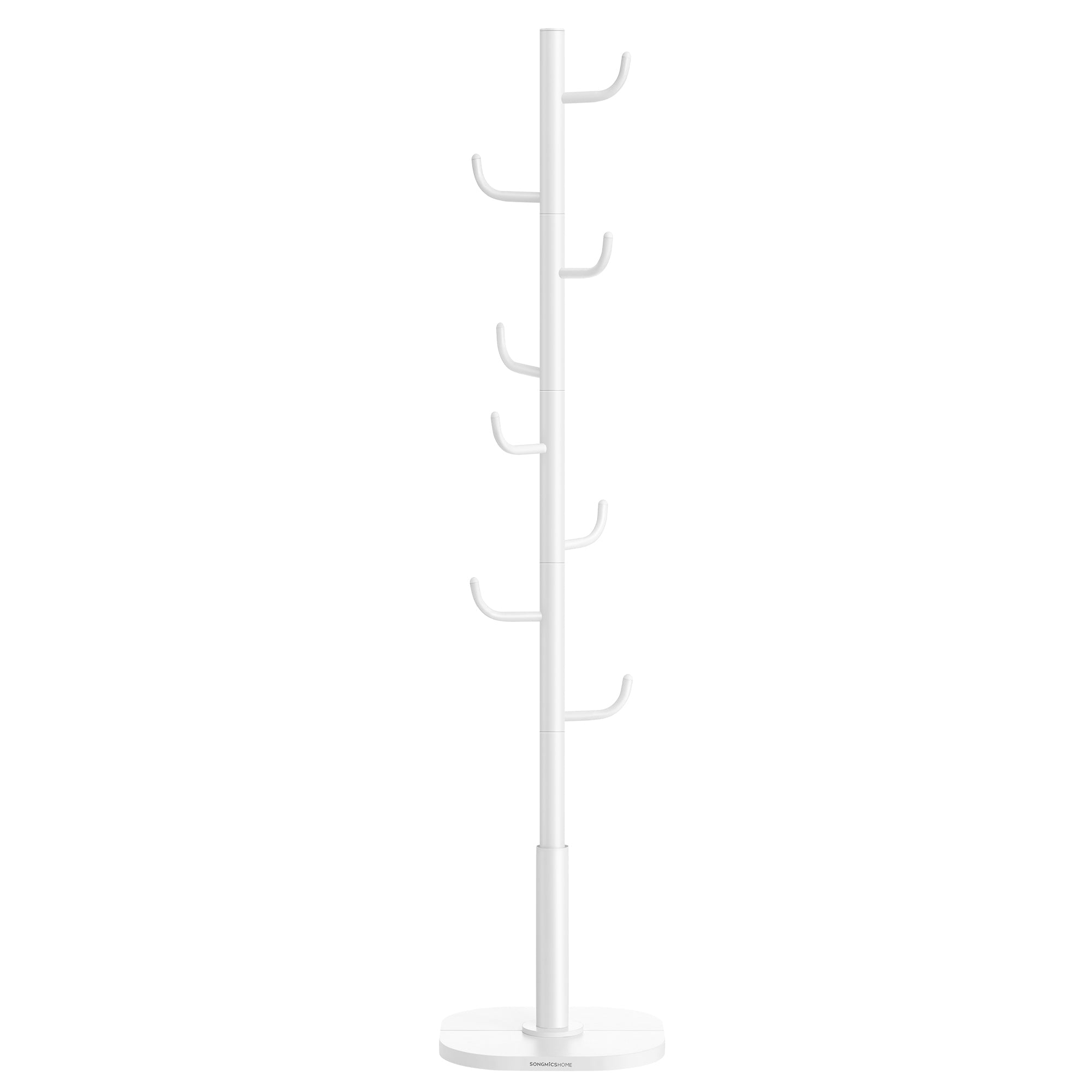 Songmics Καλόγερος Δαπέδου - 40 x 175.3 cm - Cloud White - RCR039WC01