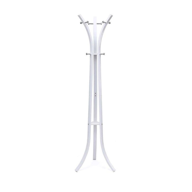 Songmics Μεταλλικός Καλόγερος Ρούχων - 50 x 50 x 176 cm - White - RCR01W