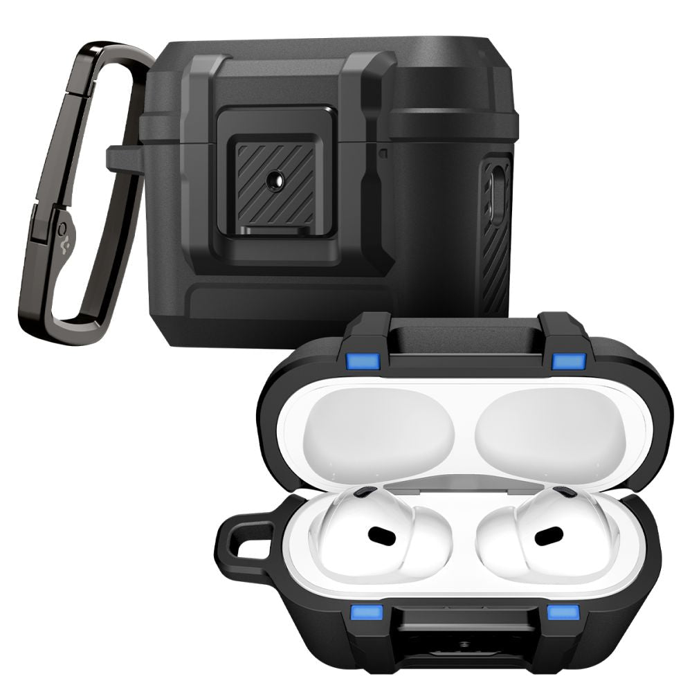 Spigen AirPods Pro 3 Σκληρή Θήκη - Lock Fit - Matte Black