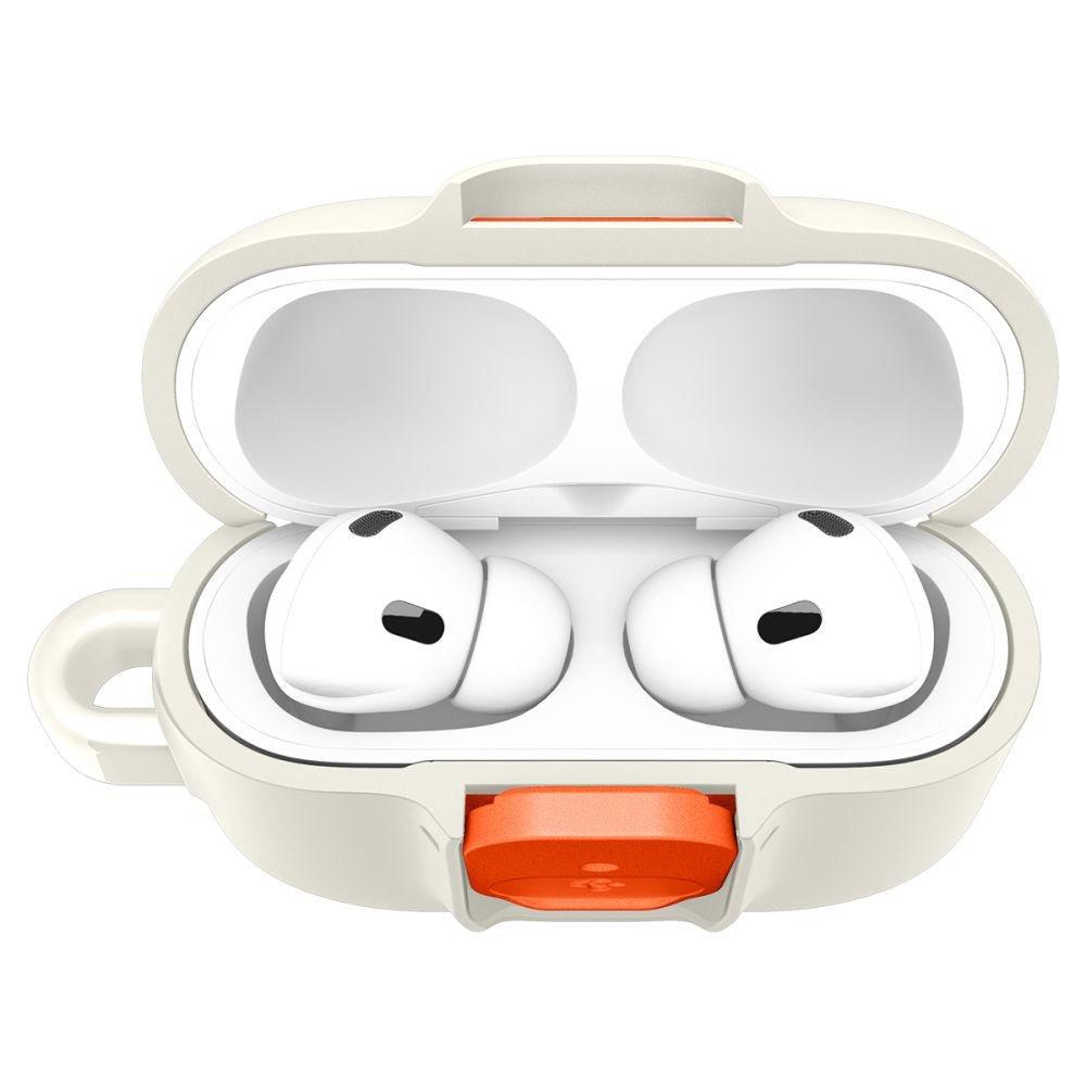 Spigen AirPods Pro 3 - Θήκη από Σιλικόνη και Σκληρό Πλαστικό - Nano Pop - Orange Beige