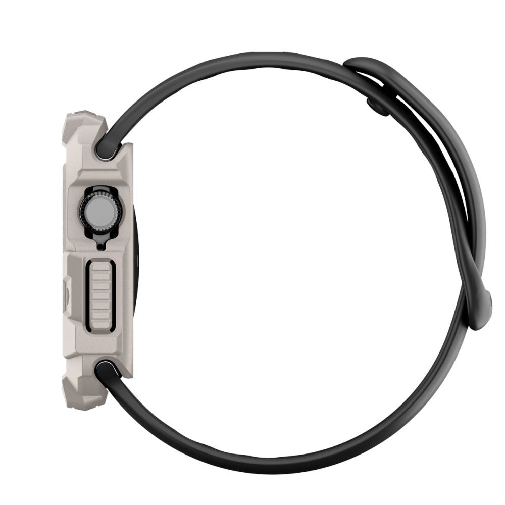 Spigen Θήκη Apple Watch 10/11 - 42mm - Rugged Armor V2 - Dune Beige